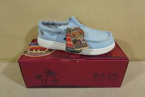 lot 145 image: Lamo Paula Breeze Shoes -Size 8, Sky Blue