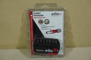 lot 151 image: Wiha 8-Piece Terminator Impact Insert Bits
