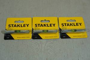 lot 158 image: 3 Stanley Line Levels
