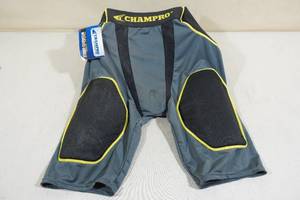lot 161 image: ChamPro Sports Integrated Girdle -Adult Large, Gray