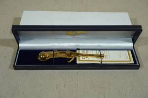 lot 166 image: ACME Boatswain Bosun Specialist Gold Plated Whistle