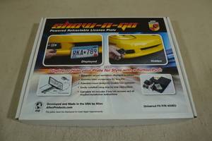 lot 171 image: Show-N-Go Powered Retractable License Plate