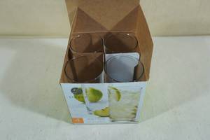 lot 174 image: Libby Heavy Base 15.5oz Glasses