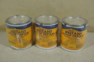 lot 186 image: 3 Quarts Geocel Instant Roof Repair Brushable Coating