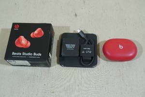 lot 247 image: Beats Studio Buds -Red