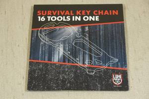 lot 292 image: Luminox Survival Key Chain 16 Tools in One