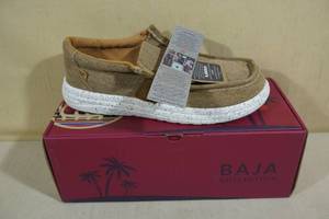 lot 304 image: Lamo Paul Mens Casual Lace Up Shoes -Size 9, Khaki