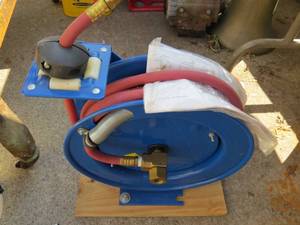 lot 24 image: CoxReels Hose Reel Model - P-LP-325 with Hose