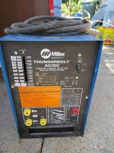 lot 33 image: Miller Thunderbolt ACDC Arc Stick Welder