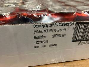 Oceanspray Cranberry