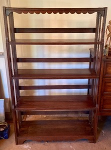 lot 62 image: Wooden Shelf
