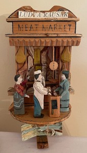 lot 271 image: Vintage Diorama in Glass Dome