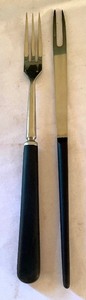 lot 303 image: Vintage Fork and Prong Sets