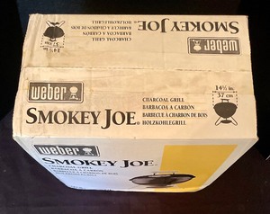 lot 307 image: New Weber Smokey Joe Grill