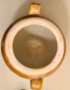 lot 119 image: Pottery Vase with Handles