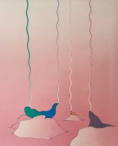 lot 337 image: Seals Framed Print by John Lennon