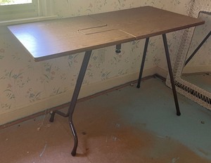 lot 348 image: Sewing Machine Table