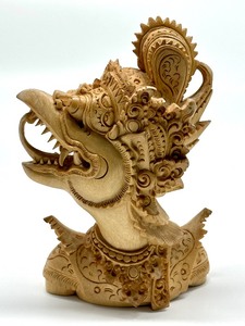 lot 45 image: Wood Carved Indonesia Figurine