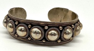 lot 154 image: Siam Sterling Cuff Bracelet