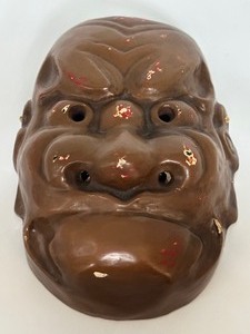 lot 162 image: Vintage Asian Decorative Wall Mask