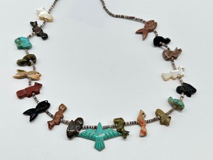 lot 490 image: Fetish Beaded Necklace