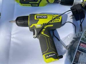 lot 416 image: Ryobi Rechargeable Tool Set With Case