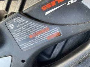 lot 422 image: Remington 18 Volt Rechargeable Leaf Blower Model RM170B