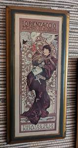 lot 256 image: Three Small Vintage Wall Plaque Prints