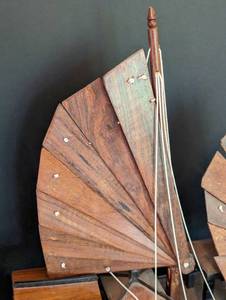 lot 368 image: Wooden Ship Replica from Vietnam