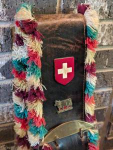lot 388 image: Vintage Decorative Swiss Cowbell
