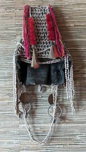 lot 399 image: Pair of Beaded Tribal Headdresses from Thailand