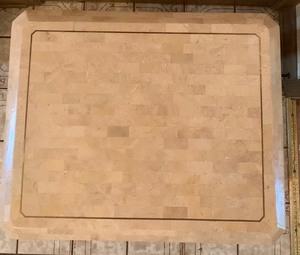 lot 454 image: Beautiful Tessellated Marble Table