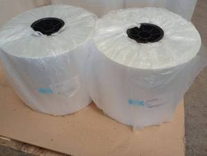 lot 10 image: (2) Rolls Preferred Packaging Plastic Wrap - 9.25 x 3,000
