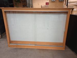 lot 47 image: Hanging Bulletin Board Display Case