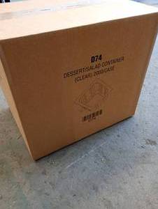 lot 9 image: (1) Case of DessertSalad Containers - 2,000 Total