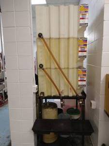 lot 153 image: Tote-A-Lube Stackable Gravity Feed Tanks & Stand