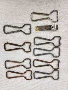 lot 215 image: (10) Vintage Beer Bottle Openers