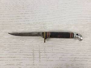 lot 262 image: Vintage Western 3 Fixed Blade Knife