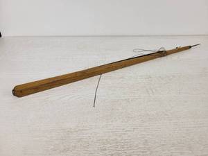 lot 276 image: Vintage Wood Ice Fishing Rod