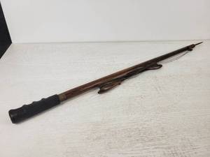 lot 277 image: Antique Wood Ice Fishing Rod