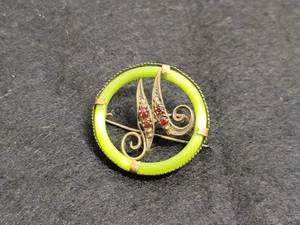 lot 296 image: Vintage M Pin - Made in Czech. Slovenia