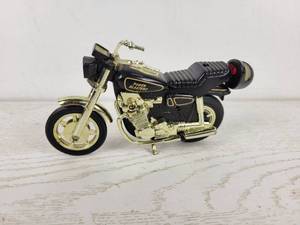 lot 301 image: 1980s Power Blasters Pull String Motorcycle Toy - WORKS