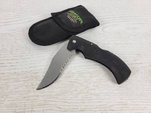 lot 312 image: GERBER Gator 4 Blade Folding Knife and Sheath - Made in the USA