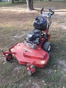 lot 1 image: 2003 exmark metro 48 walk behind lawn mower