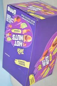 lot 67 image: Case of Takis Double Crunch Fuego Hot Nuts