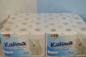 lot 181 image: Case of Kalima Family Toilet Paper Extra Softener & Stronger 48 Rolls