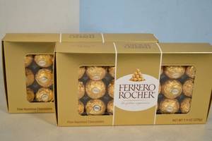 lot 57 image: 2ct Ferrero Rocher Fine Hazelnut Chocolates