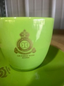lot 7 image: Air Force Base collector cup and saucer