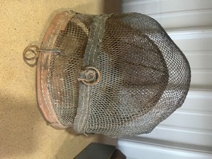 lot 8 image: Vintage horse feed baskets