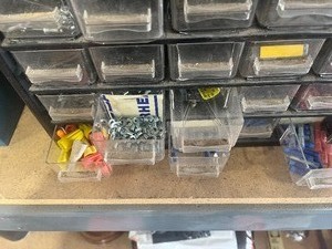 lot 30 image: organizer with electrical terminals